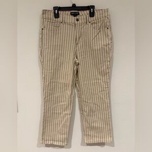 Nautica Beige Striped Jeans